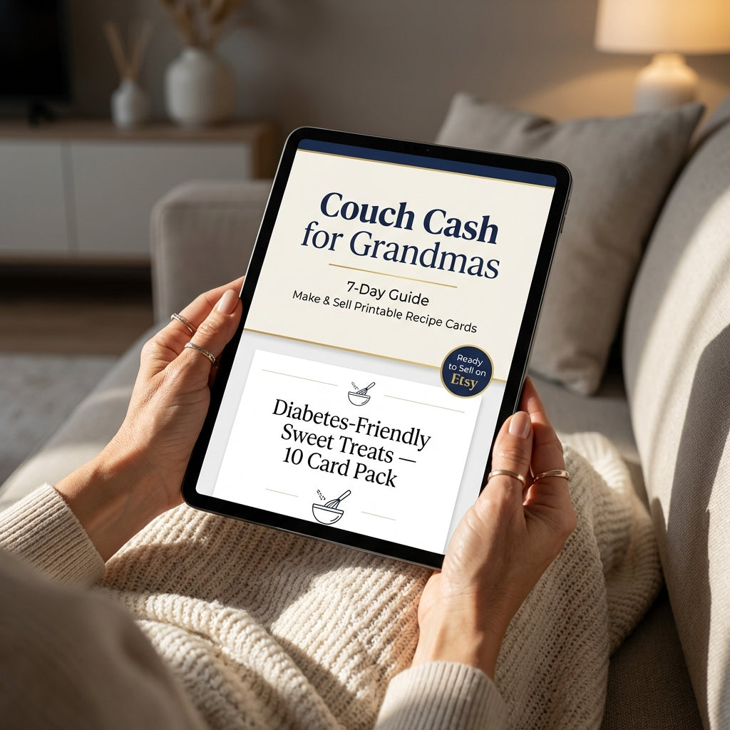 Couch Cash for Grandmas 7-Day Guide + 3 BONUS