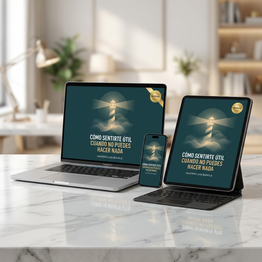 CÓMO SENTIRTE ÚTIL CUANDO NO PUEDES HACER NADA + 2 BONOS EXCLUSIVOS